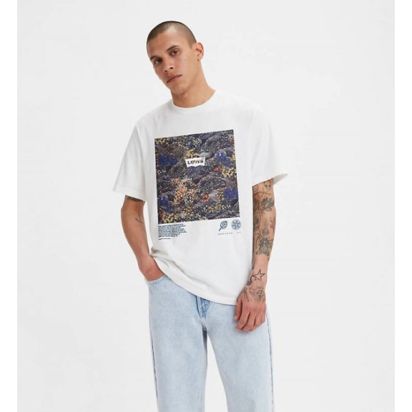 Levis SS Relaxed Fit Tee Bw Decay VW